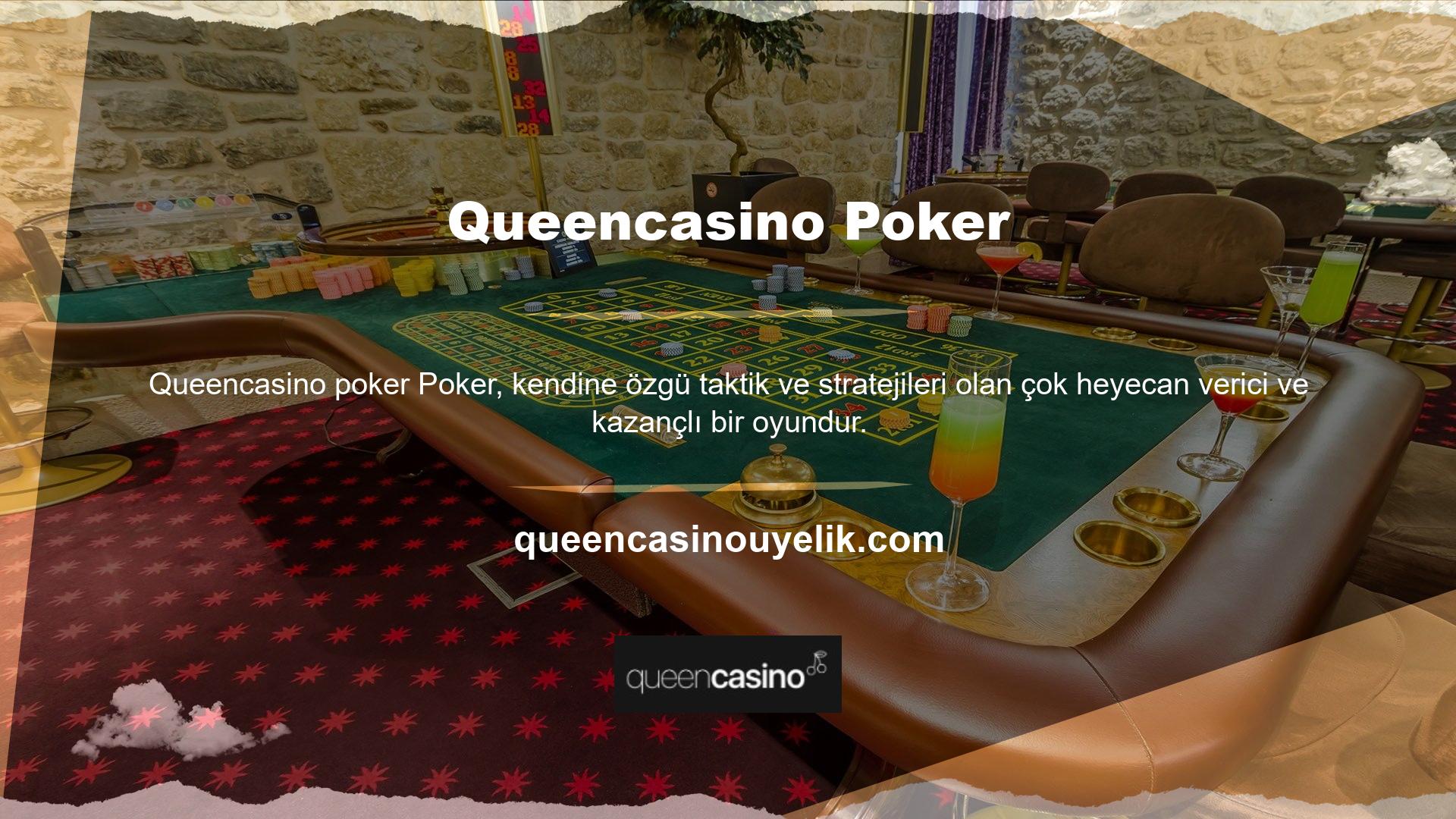 Queencasino Poker