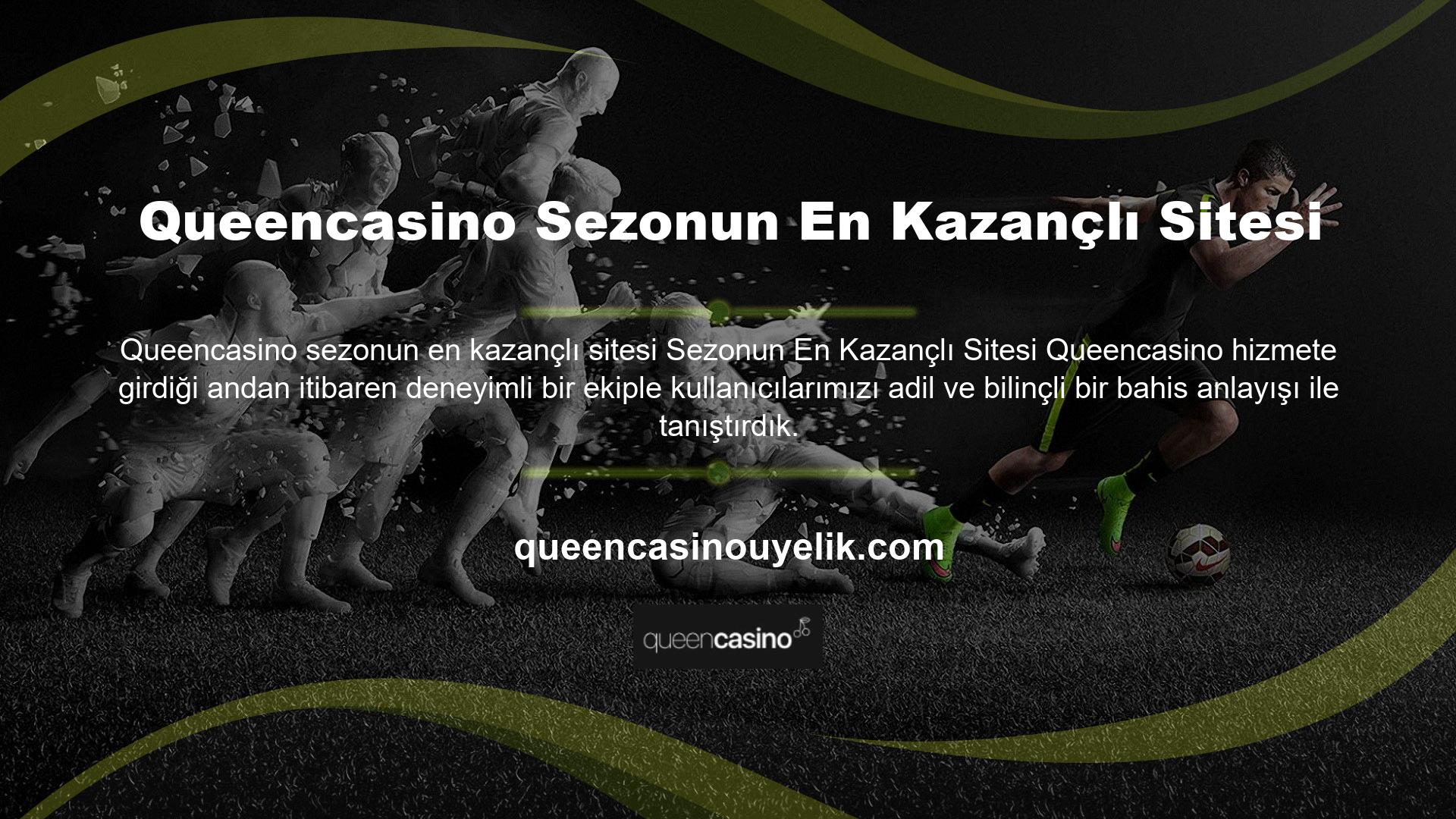 Queencasino sitesi, sunduğu, sezonun en çok kazandıran sitesi oldu