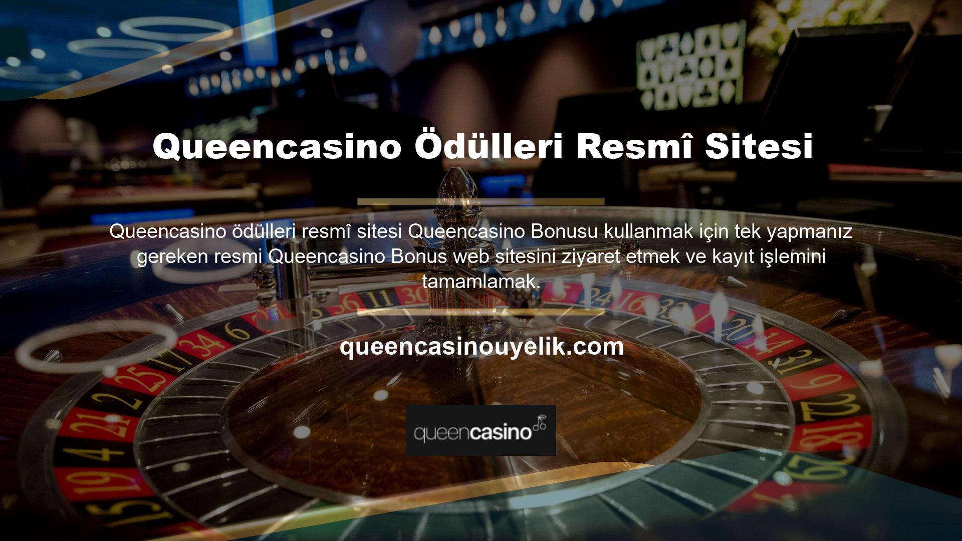 Queencasino kaydolduysanız, Queencasino katıldıktan sonra oyuna katılabilir ve bonustan yararlanabilirsiniz