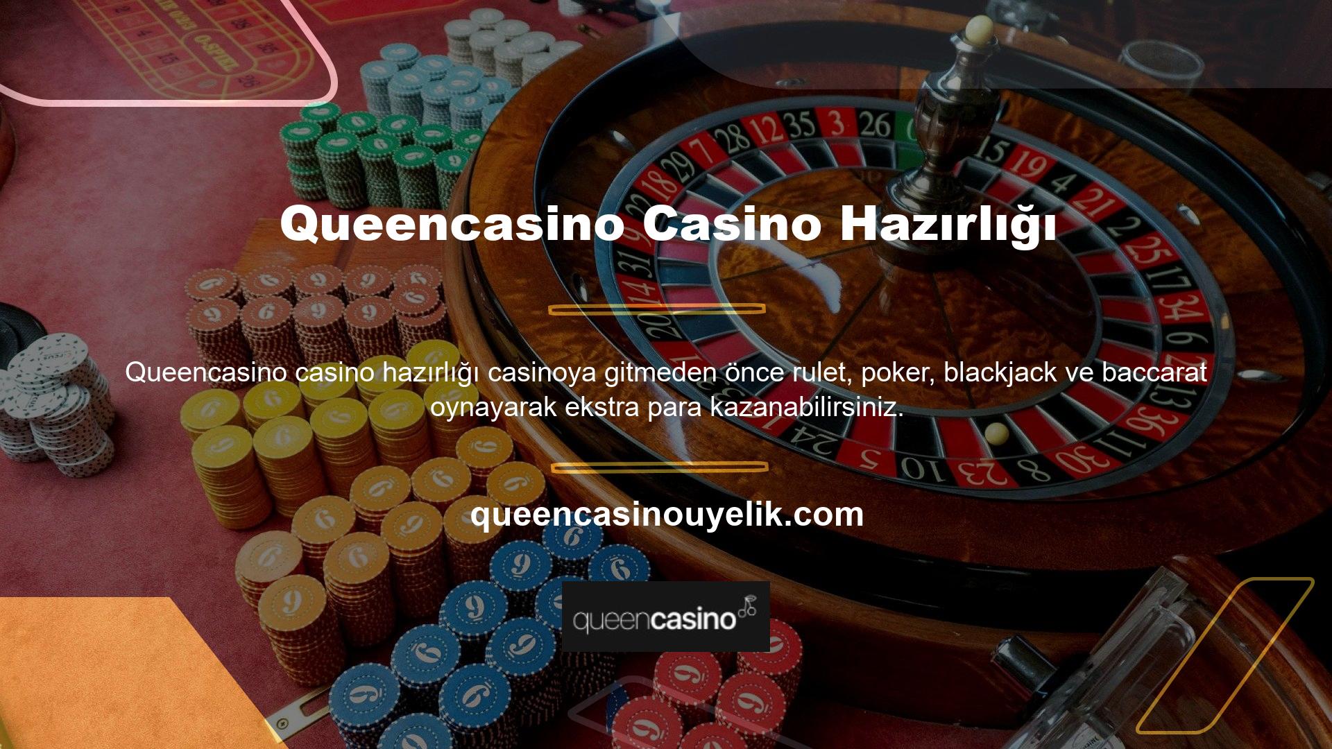 Ayrıca casino makinelerinde de oynayabilirsiniz